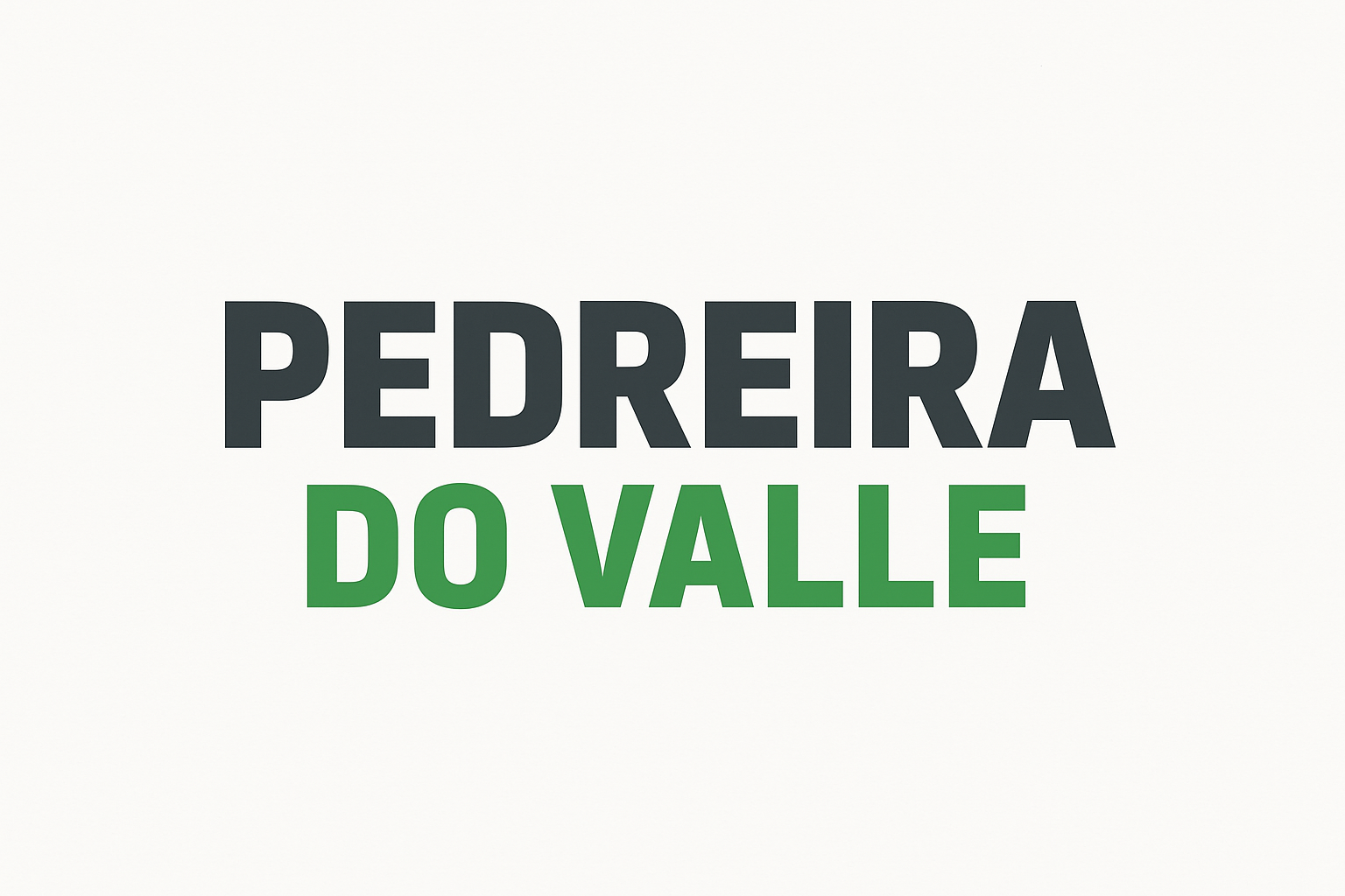 Pedreira Do Valle